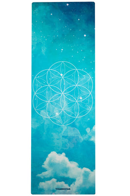 Sacred Geometry I Yoga Mat by Boho Matters